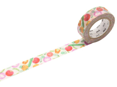 Washi līmlente mt ex 15mmx10m summer vegetable