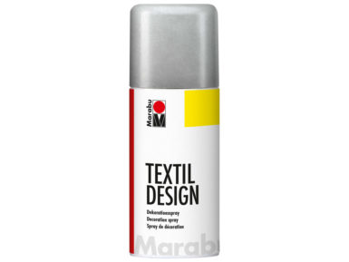 Tekstilės dažai Textil Design aerozolis 150ml 782 metallic-silver