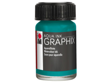 Watercolour ink Graphix 15ml 092 petrol