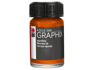 Watercolour ink Graphix 15ml 013 orange