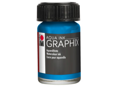 Watercolour ink Graphix 15ml 056 cyan