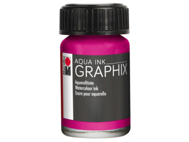 Watercolour ink Graphix 15ml 014 magenta