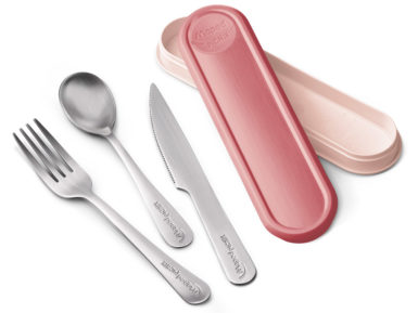 Cutlery Maped Picnik Adult Concept 3 piece box brick red