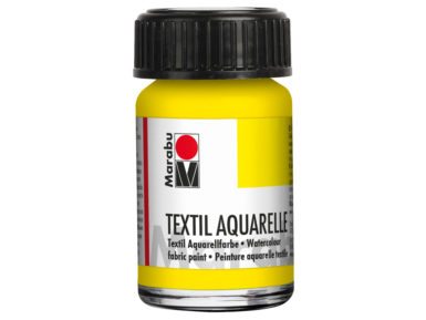 Krāsa tekstilam Aquarelle 15ml 020 lemon