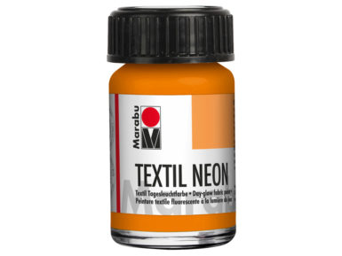 Fabric paint Textil Neon 15ml 324 neon-orange