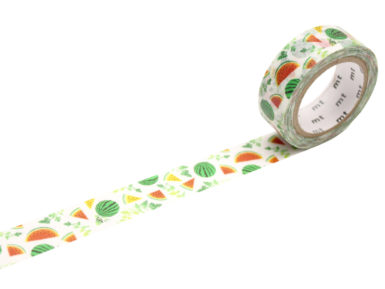 Washi līmlente mt ex 15mmx7m watermelon