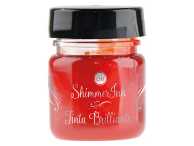 Kalligraafia tint Manuscript ShimmerInk 25ml strawberry crush