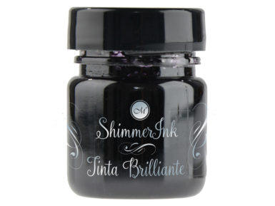 Kalligraafia tint Manuscript ShimmerInk 25ml black ice