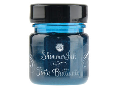 Kalligraafia tint Manuscript ShimmerInk 25ml dazzling lagoon