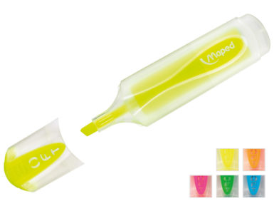 Teksta mārkers Fluo Peps Ultra Soft Transparent asorti