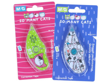 Korrektuurroller M&G So Many Cats I 5mm 6m assortii blistril