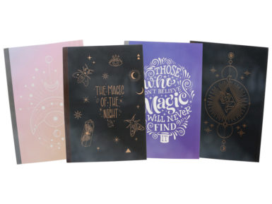 Sąsiuvinis M&G I Don't Believe In Magic 179x252mm languotas 60 lapų