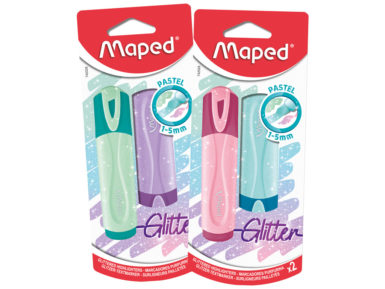 Teksto žymeklis Fluo Peps Classic Pastel 2vnt. rinkinys blister