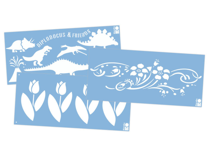 Šablonas Marabu 15x33cm - 1/4