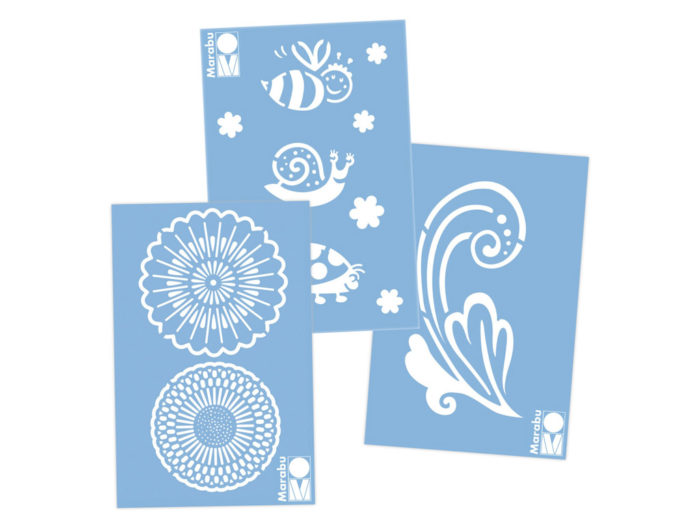 Stencil Marabu 10x15cm - 1/4