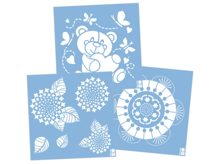 Šablonas Marabu 33x33cm - 1/4