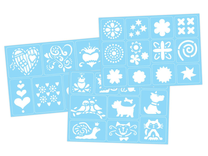 Šablons Marabu pašlīmējošs A5+švamme - 1/4