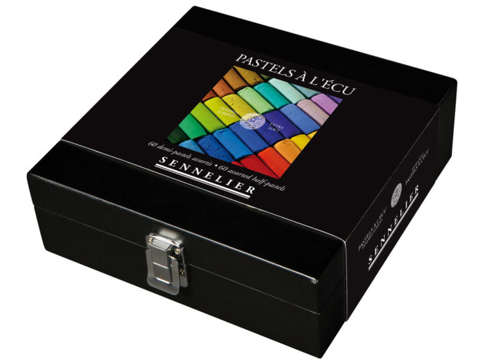 Softpastell 1/2 Sennelier komplekt puitkarbis - 1/2