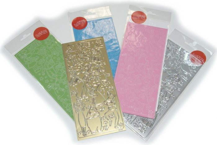 Kontūru uzlīmes Lotte