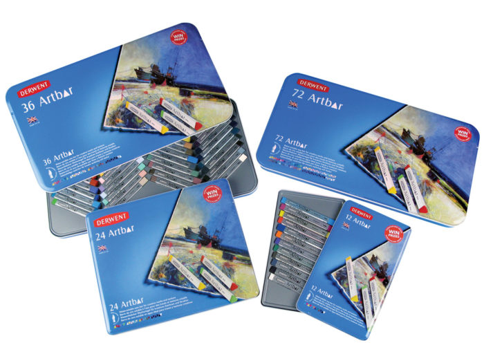 Vaska krīts Artbar metāla kastē - 1/2