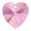 Crystal Pendant Swarovski heart 6228 14.4x14mm - 1/2