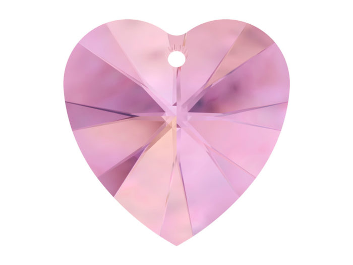 Crystal Pendant Swarovski heart 6228 14.4x14mm - 1/2