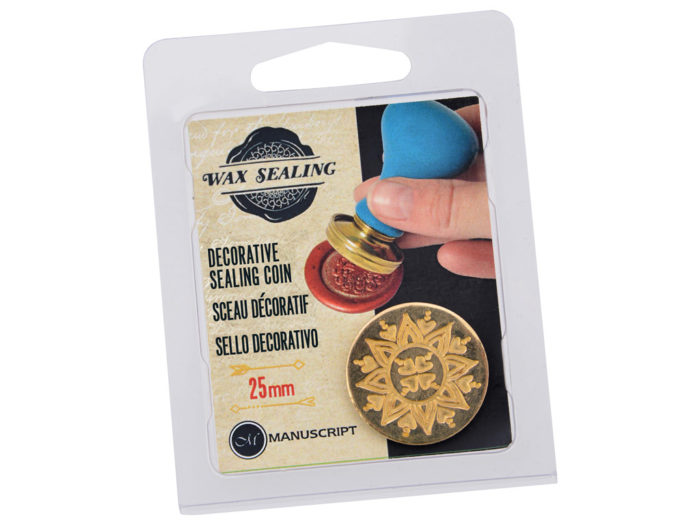 Sealing coin Manuscript 25mm - 1/3