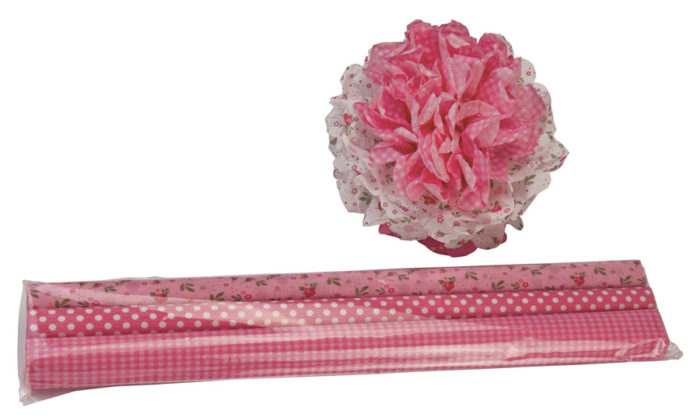 Krepinis popierius Mille Fleurs 50x200cm