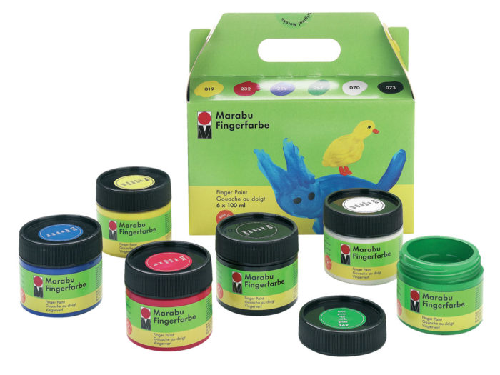 Näpuvärvide komplekt Marabu