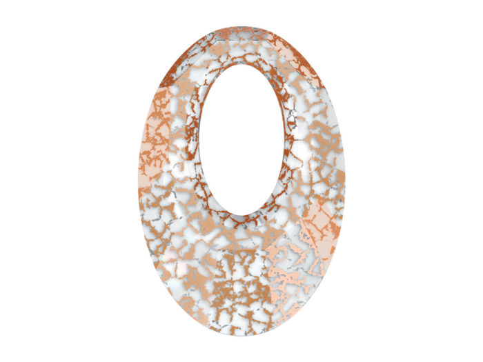 Ripats Swarovski ovaal auguga 6040 20mm - 1/2