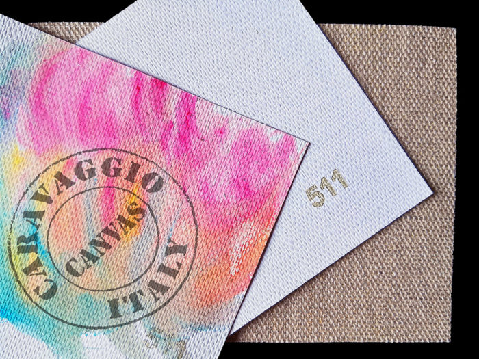 Lõuend rullis Caravaggio krunditud linane 511