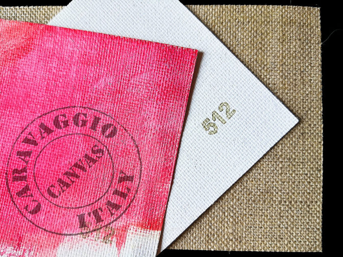 Canvas roll Caravaggio primed linen 512