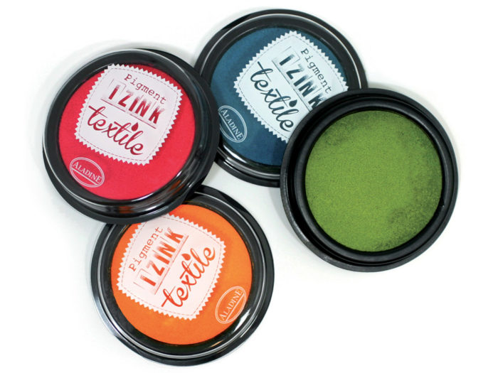 Tintes spilventiņš Aladine Izink Textile - 1/4