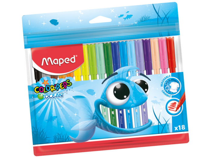 Viltpliiats Maped Color’Peps Ocean - 1/2
