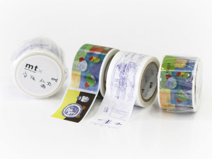 Washi dekoratyvi lipni juostelė mt Mizumaru Anzai