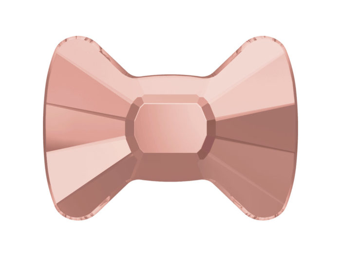 Kristāla akmentiņš Swarovski Flat Back No Hotfix tauriņš 2858 9×6.5mm - 1/2