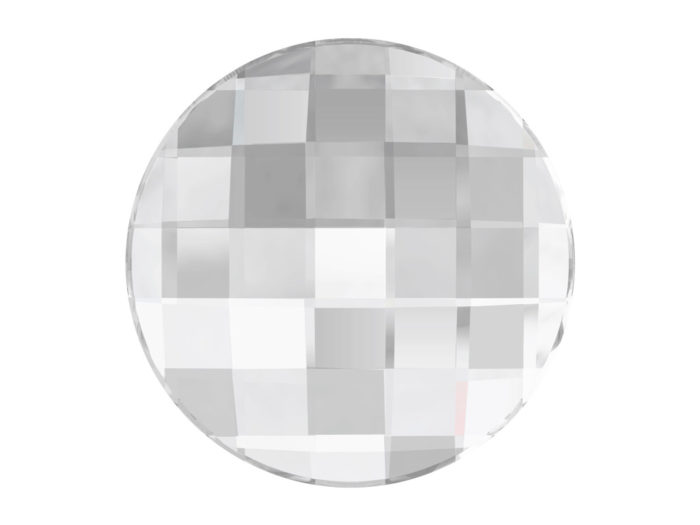 Kristāla akmentiņš Swarovski Flat Back No Hotfix apaļš 2035 10mm - 1/2