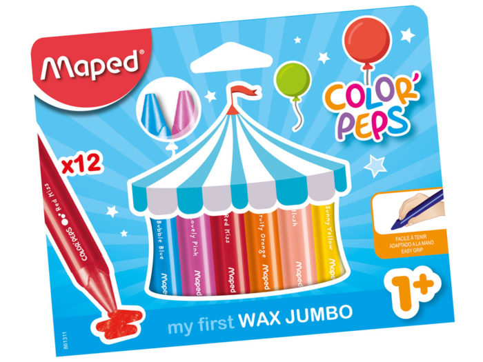 Vaska krītiņi Maped Color’Peps Early Age Jumbo - 1/2