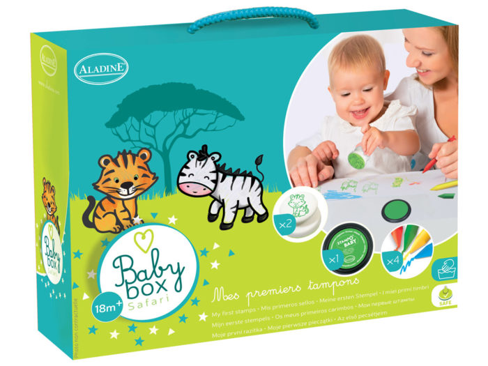 Zīmogu komplekts Aladine Baby Box - 1/2