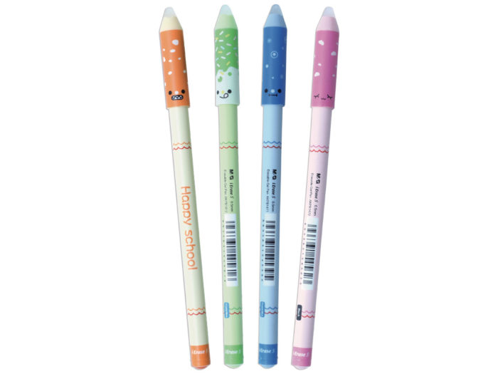 Gēla pildspalva izdzēšams M&G Happy School