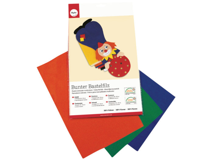 Käsitöövilt Rayher 0.8-1mm 20x30cm