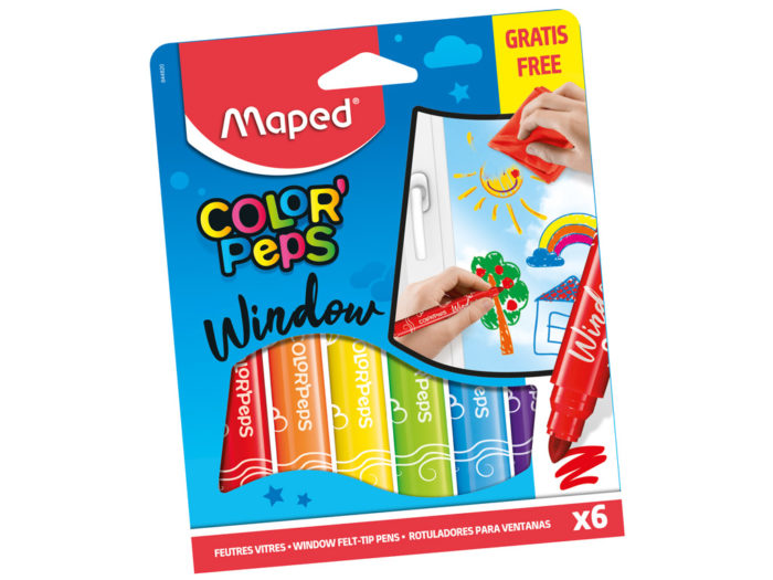 Flomasteris stiklam Maped Color’Peps