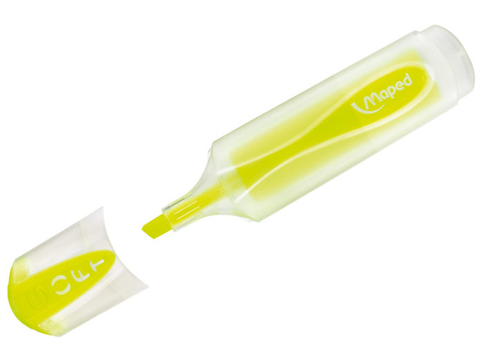 Teksta mārkers Maped Fluo Peps Ultra Soft Transparent