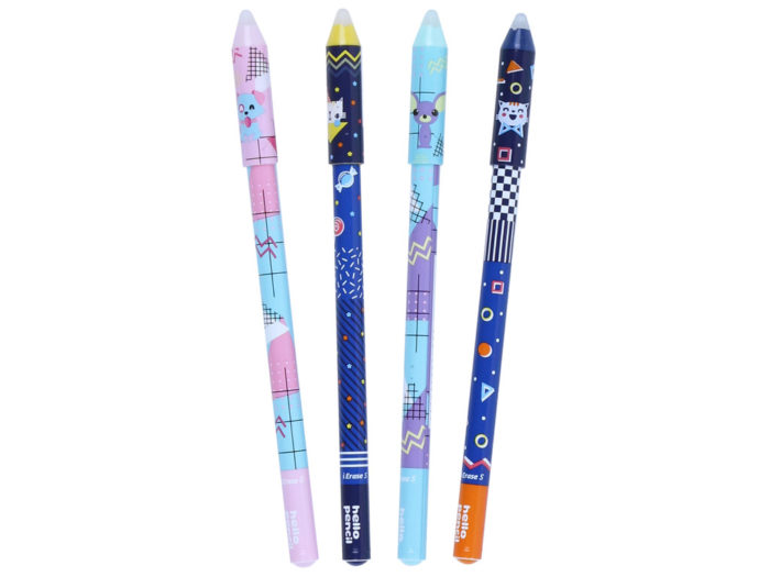 Geelipliiats kustutatav M&G Hello Pencil