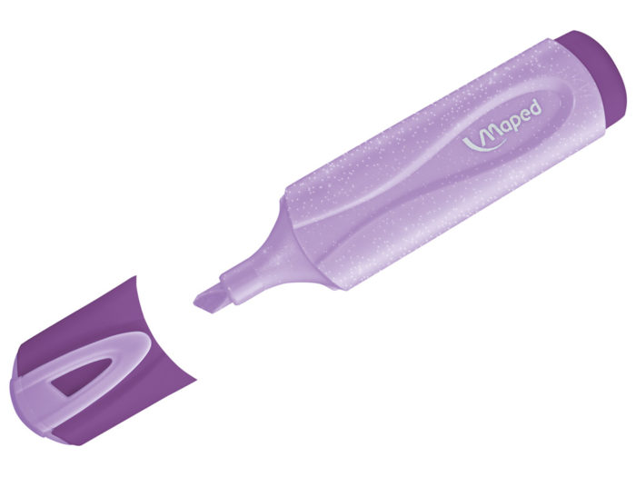 Teksto žymeklis Maped Fluo Peps Classic Glitter Pastel