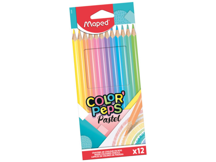 Krāsainais zīmulis Maped Color’Peps Pastel