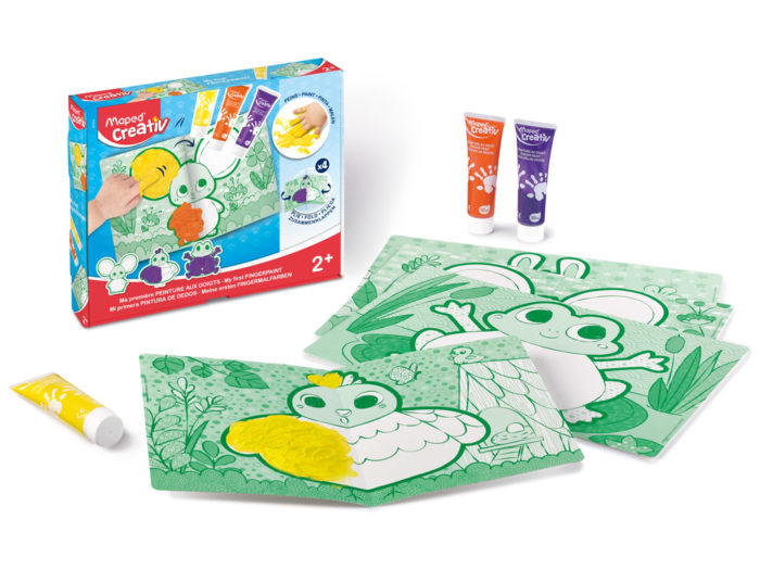 Pirkstu krāsu komplekts Maped Creativ Early Age
