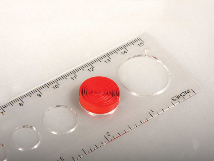 Quilling ruler/stencil Rayher - 2/3