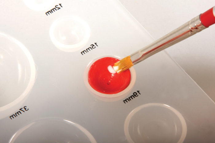 Quilling šabloon Rayher - 3/4