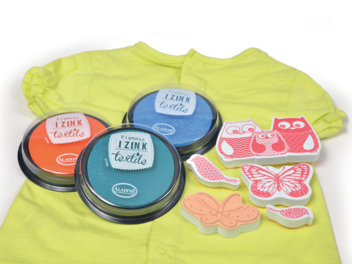 Tintes spilventiņš Aladine Izink Textile - 2/4